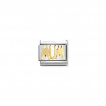 Classic Yellow Gold Mum Charm
