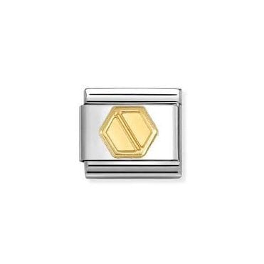 Classic Yellow Gold PVD Screw Charm