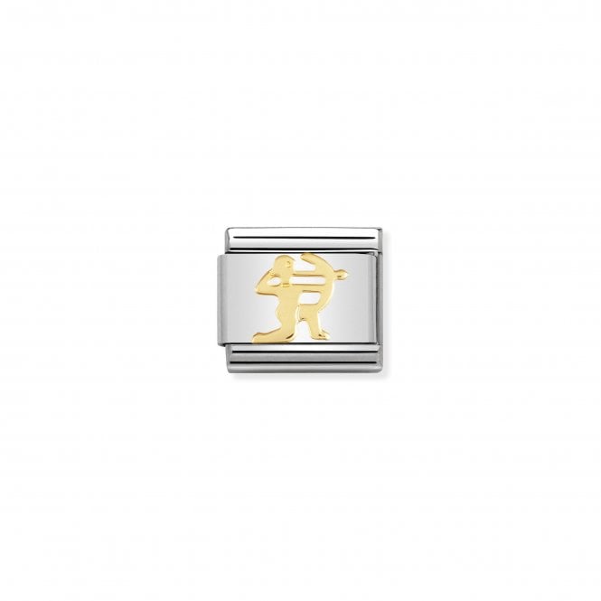 NOMINATION ITALY Classic Yellow Gold Sagittarius Charm