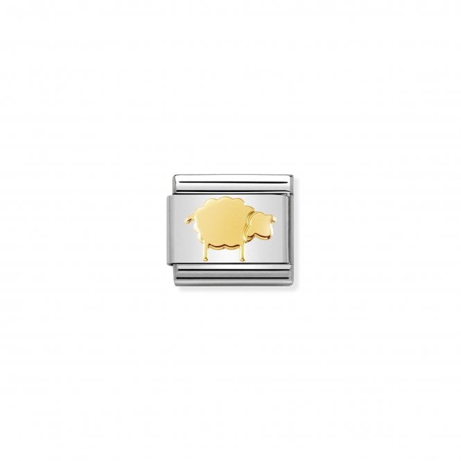 NOMINATION ITALY Classic Yellow Gold Sheep Charm