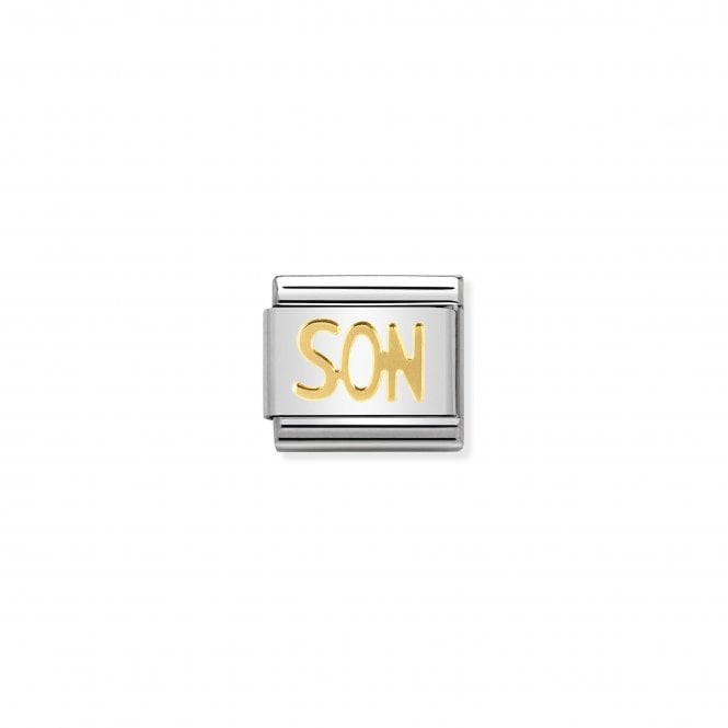 NOMINATION ITALY Classic Yellow Gold Son Charm