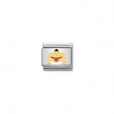 Classic Yellow Gold Sumo Charm