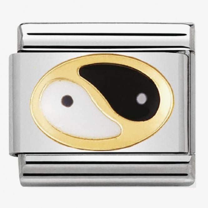 NOMINATION ITALY Classic Yellow Gold Tao Symbol Charm