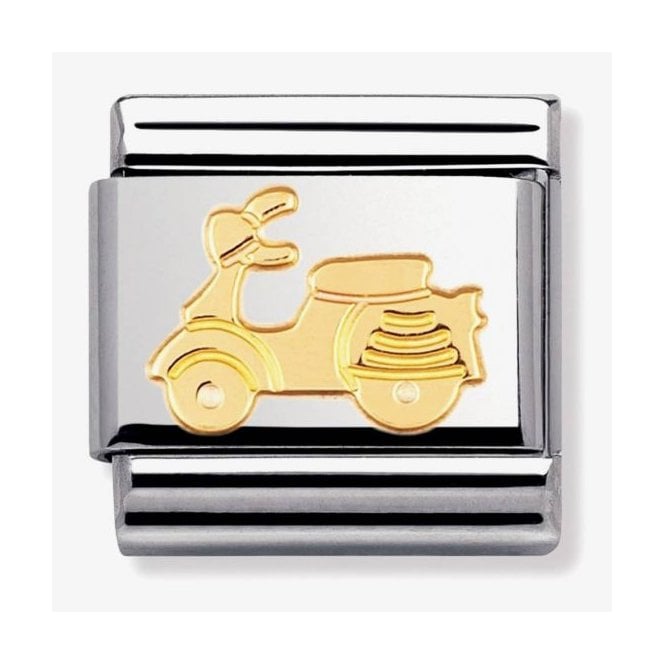 NOMINATION ITALY Classic Yellow Gold Vespa Charm