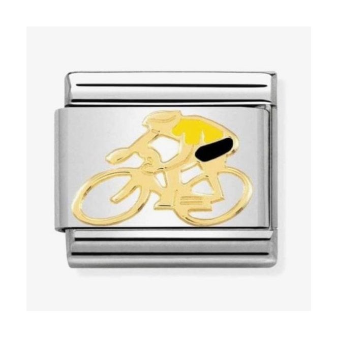 NOMINATION ITALY Classic Yellow Gold Yellow Cyclist Charm