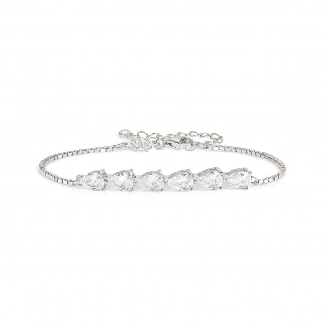 NOMINATION ITALY Colour Wave White CZ Bracelet