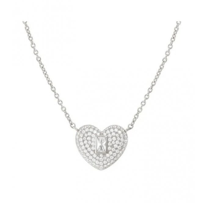 NOMINATION ITALY Domina Silver CZ Heart Pendant