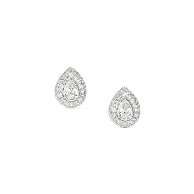 NOMINATION ITALY Domina Silver CZ Pear Earrings