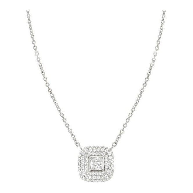 NOMINATION ITALY Domina Silver CZ Square Pendant