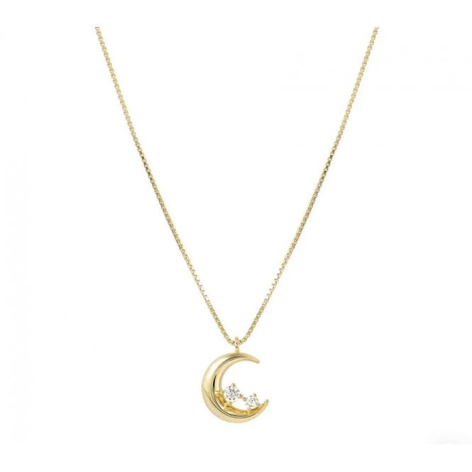 NOMINATION ITALY Dreams Beats Gold Plated Moon Necklace