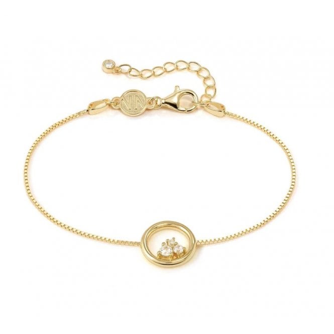 NOMINATION ITALY Dreams Beats Gold Plated Round Bracelet