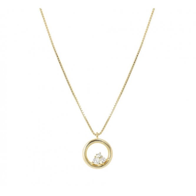 NOMINATION ITALY Dreams Beats Gold Plated Round Necklace