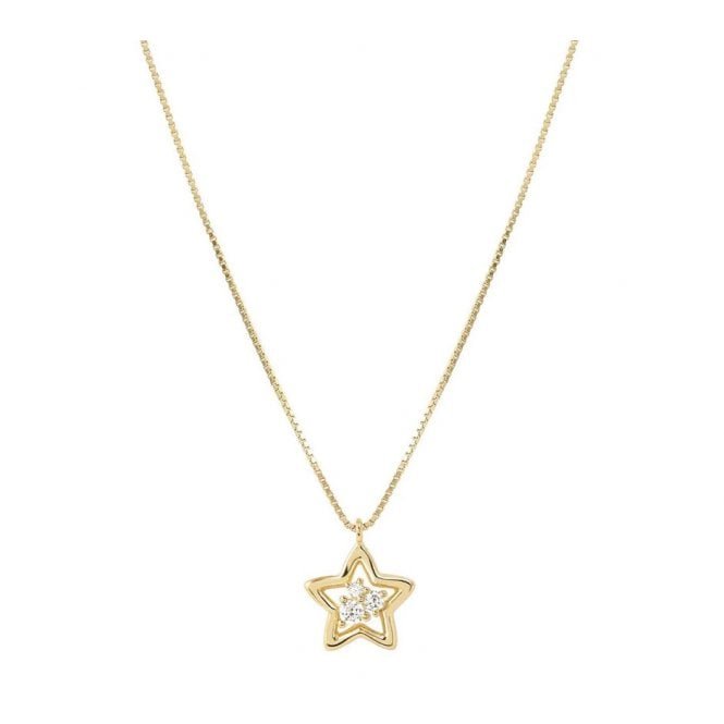 NOMINATION ITALY Dreams Beats Gold Plated Star Necklace