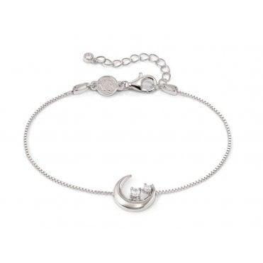 Dreams Beats Silver Moon Bracelet