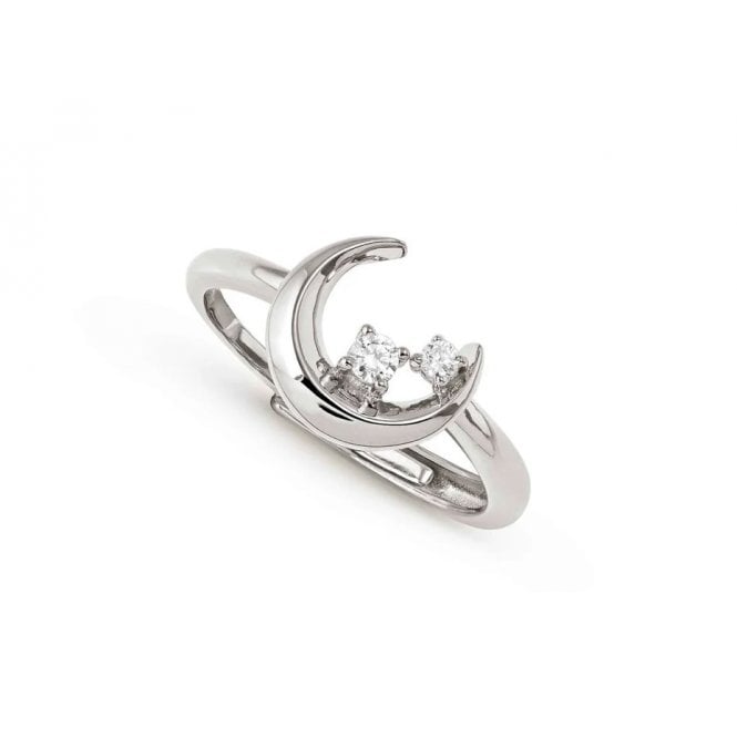NOMINATION ITALY Dreams Beats Silver Moon Ring