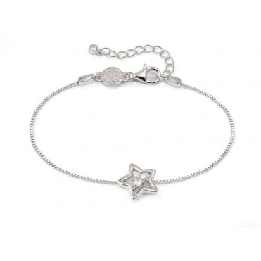 Dreams Beats Silver Star Bracelet