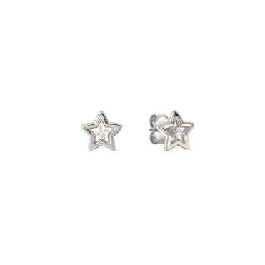 Dreams Beats Silver Star Earrings