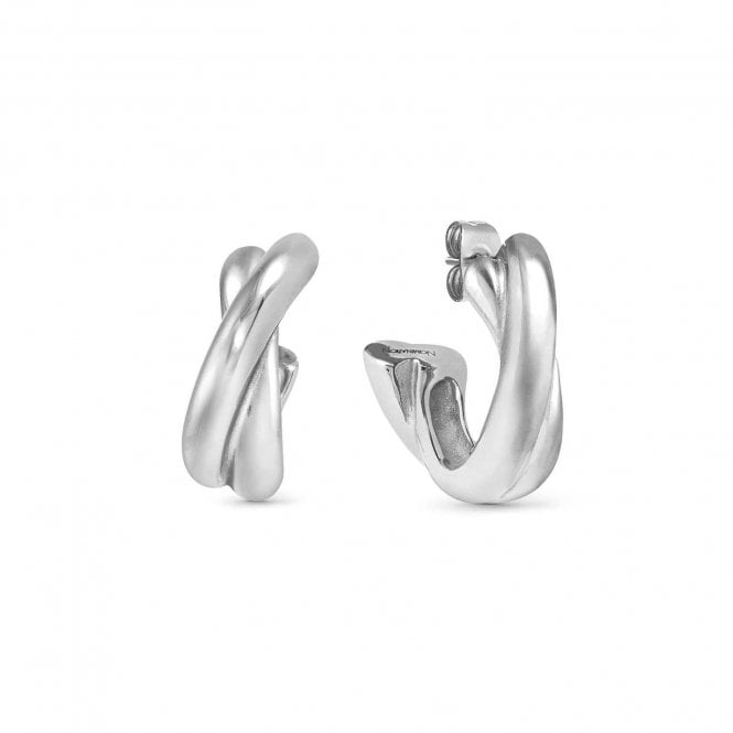 NOMINATION ITALY Ecclettica Silver Crossover Earrings