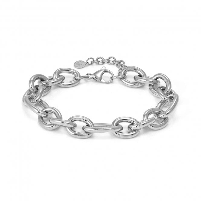 NOMINATION ITALY Ecclettica Silver Oval Link Bracelet