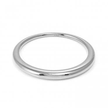 Ecclettica Silver Small Bangle