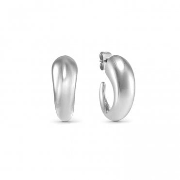 Ecclettica Silver Small Drop Earrings