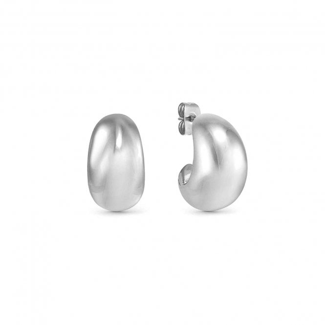 NOMINATION ITALY Ecclettica Silver Small Moon Earrings