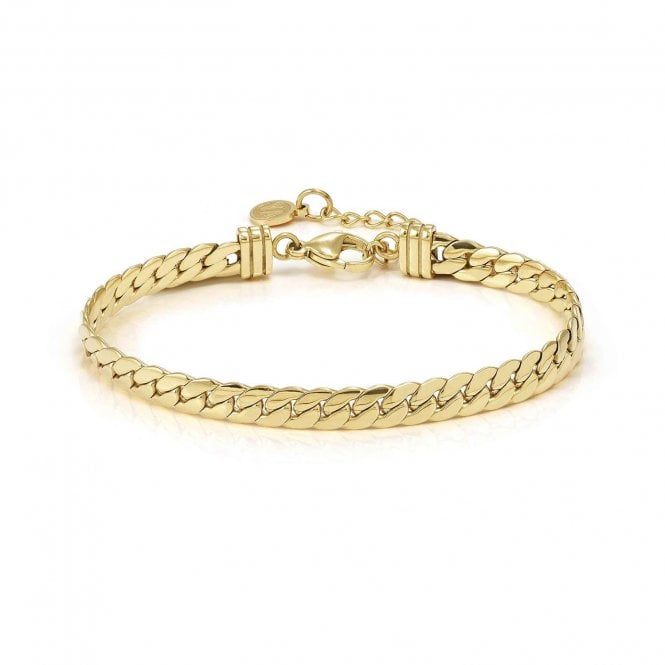 NOMINATION ITALY Ecclettica Yellow Gold Curb Chain Bracelet