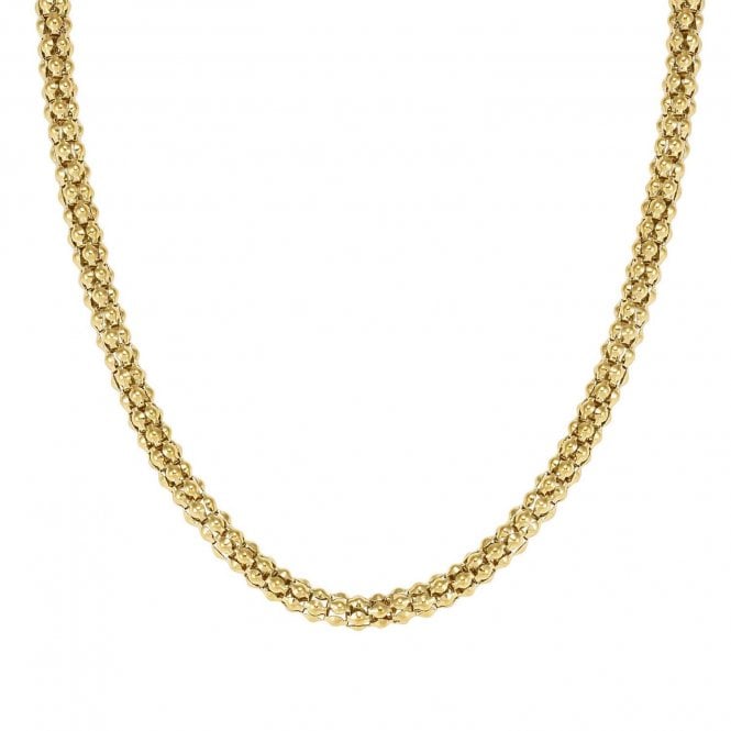 NOMINATION ITALY Ecclettica Yellow Gold Popcorn Necklace