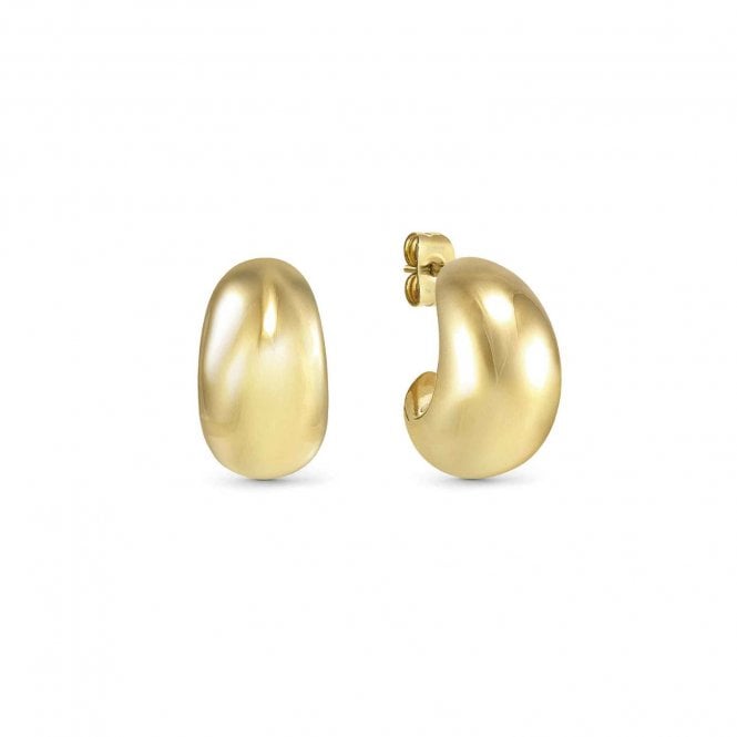 NOMINATION ITALY Ecclettica Yellow Gold Small Moon Earrings