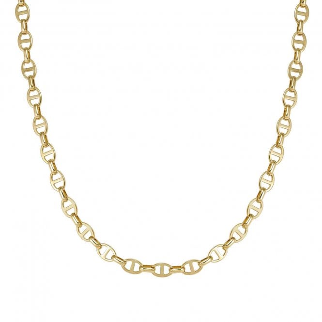 NOMINATION ITALY Ecclettica Yellow Gold T-Bar Link Necklace