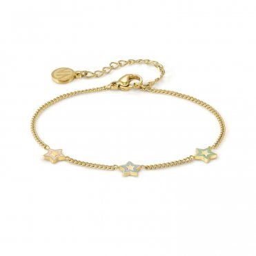 FairyIcons Gold PVD 3 Stars Bracelet