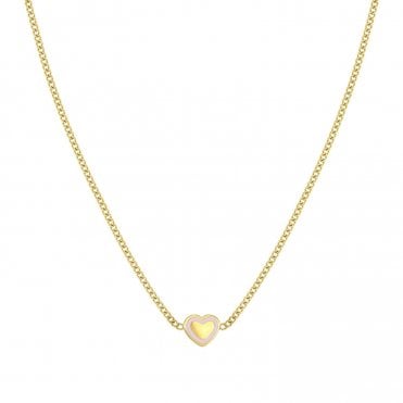 FairyIcons Gold PVD Heart Necklace