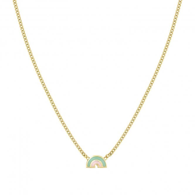 NOMINATION ITALY FairyIcons Gold PVD Rainbow Necklace
