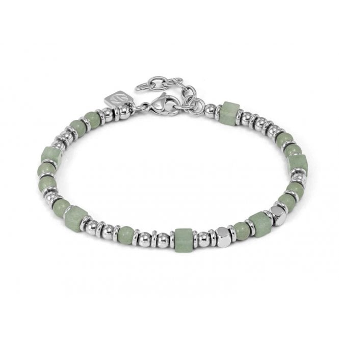 NOMINATION ITALY Instinct Infinity Edition Green Adventurine Bracelet