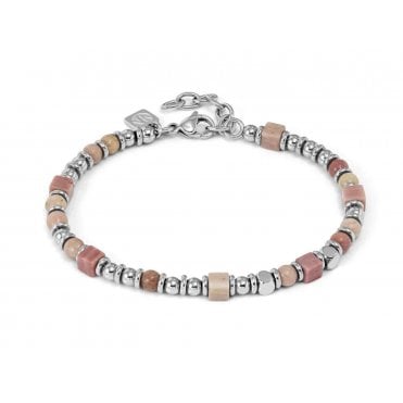 Instinct Infinity Edition Pink Jade Bracelet