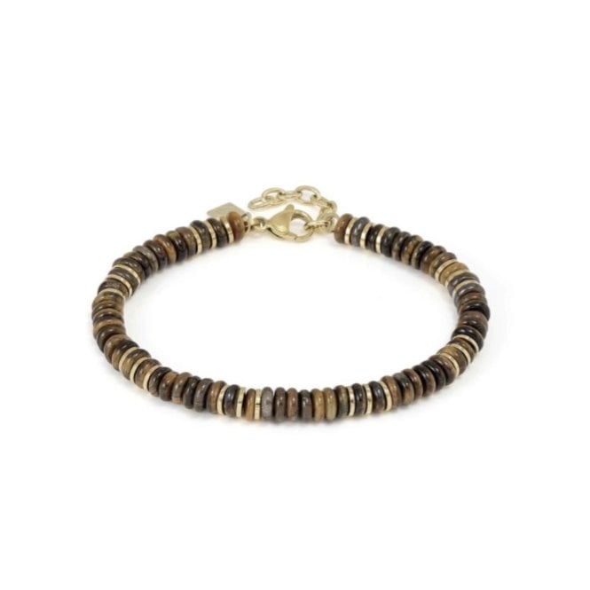 NOMINATION ITALY Instinct Infinity Edition Tiger's Eye Bracelet