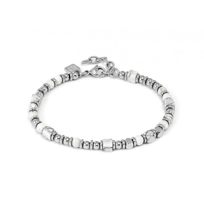 NOMINATION ITALY Instinct Infinity Edition White Howlite Bracelet