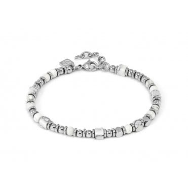 Instinct Infinity Edition White Howlite Bracelet
