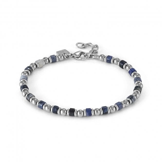 NOMINATION ITALY InstinctStyle Sea Edition Stainless Steel and Sodalite Bracelet