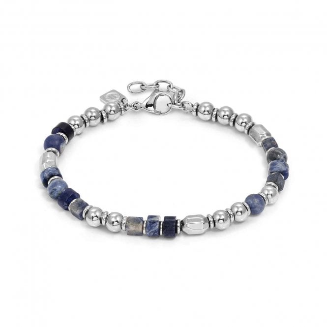 NOMINATION ITALY InstinctStyle Sea Edition Stainless Steel and Sodalite Bracelet