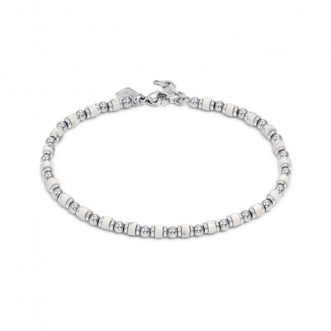 NOMINATION ITALY InstinctStyle Sea Edition Stainless Steel and White Turquoise Anklet