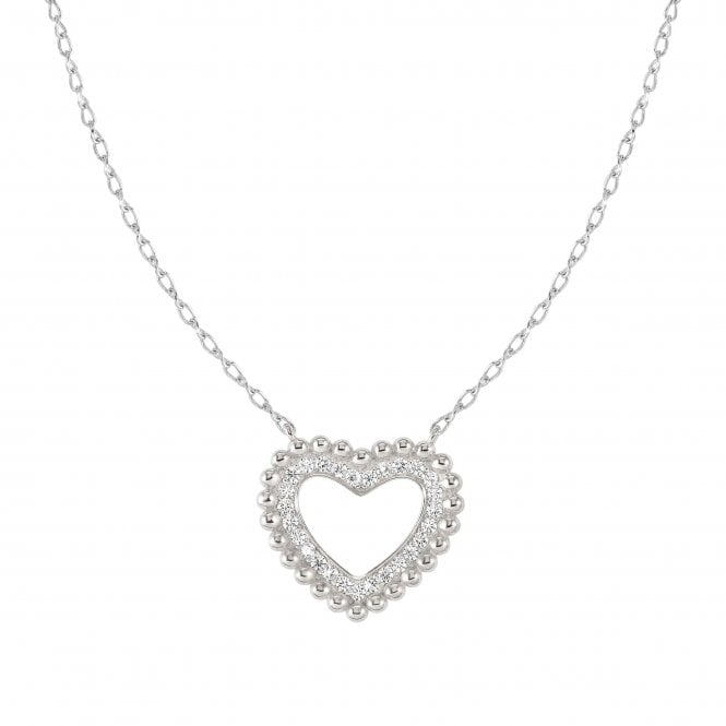 NOMINATION ITALY Lovecloud Silver CZ Heart Necklace