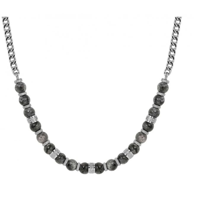 NOMINATION ITALY Manvision Grey Jasper Necklace