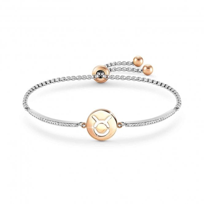 NOMINATION ITALY Milleluci Zodiac Taurus Rose Gold PVD Bracelet