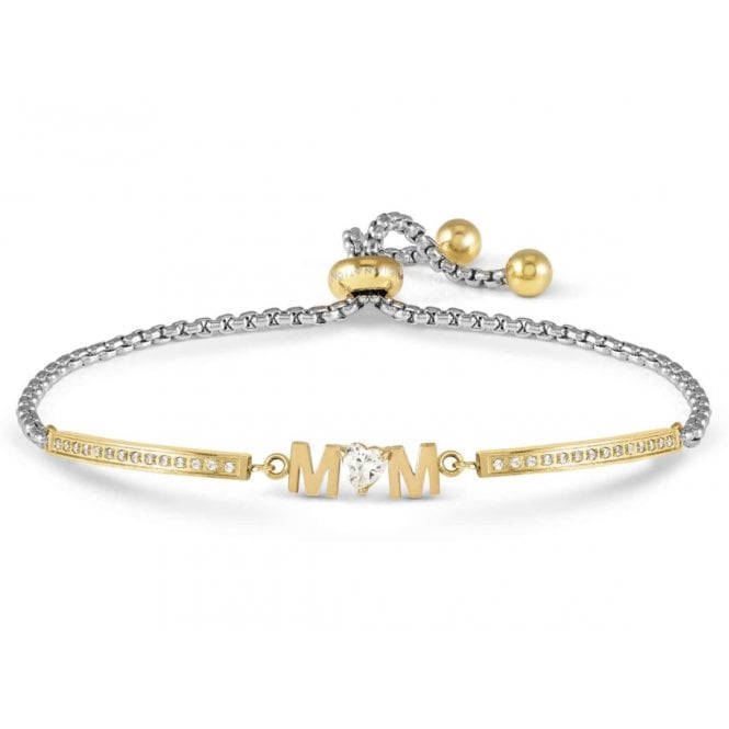 NOMINATION ITALY MUM Gold Plated CZ Milleluci Bracelet