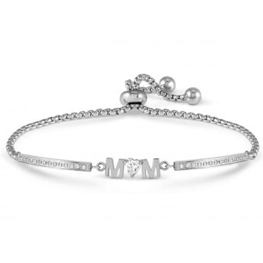 MUM Silver CZ Milleluci Bracelet