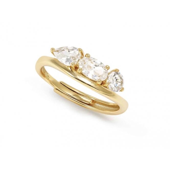 NOMINATION ITALY My Rebel Art Gold Plated Trilogy Ring