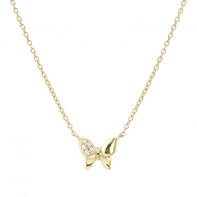 NOMINATION ITALY Petit Sparkle Gold Plated Butterfly Necklace