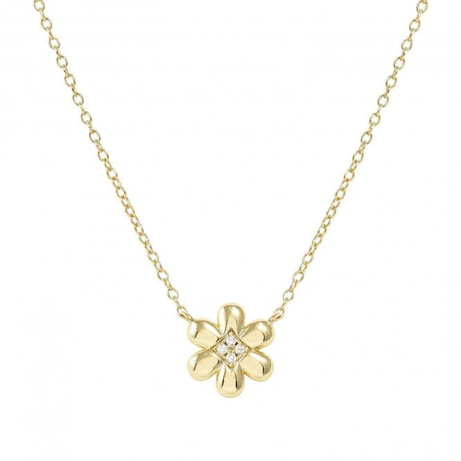 NOMINATION ITALY Petit Sparkle Gold Plated Flower Necklace