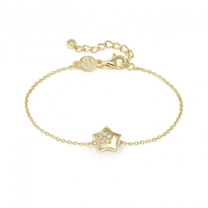 NOMINATION ITALY Petit Sparkle Gold Plated Star Bracelet